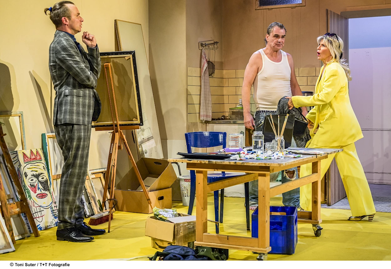Wie der Vater, so der Sohn, Theater Kanton Zürich, Katharina von Bock, Axel Julius Fündeling, Pit-Arne Pietz | Foto: T + T Fotografie, Toni Suter